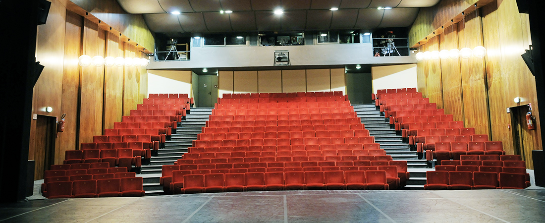 Auditorium, vue depuis la scène